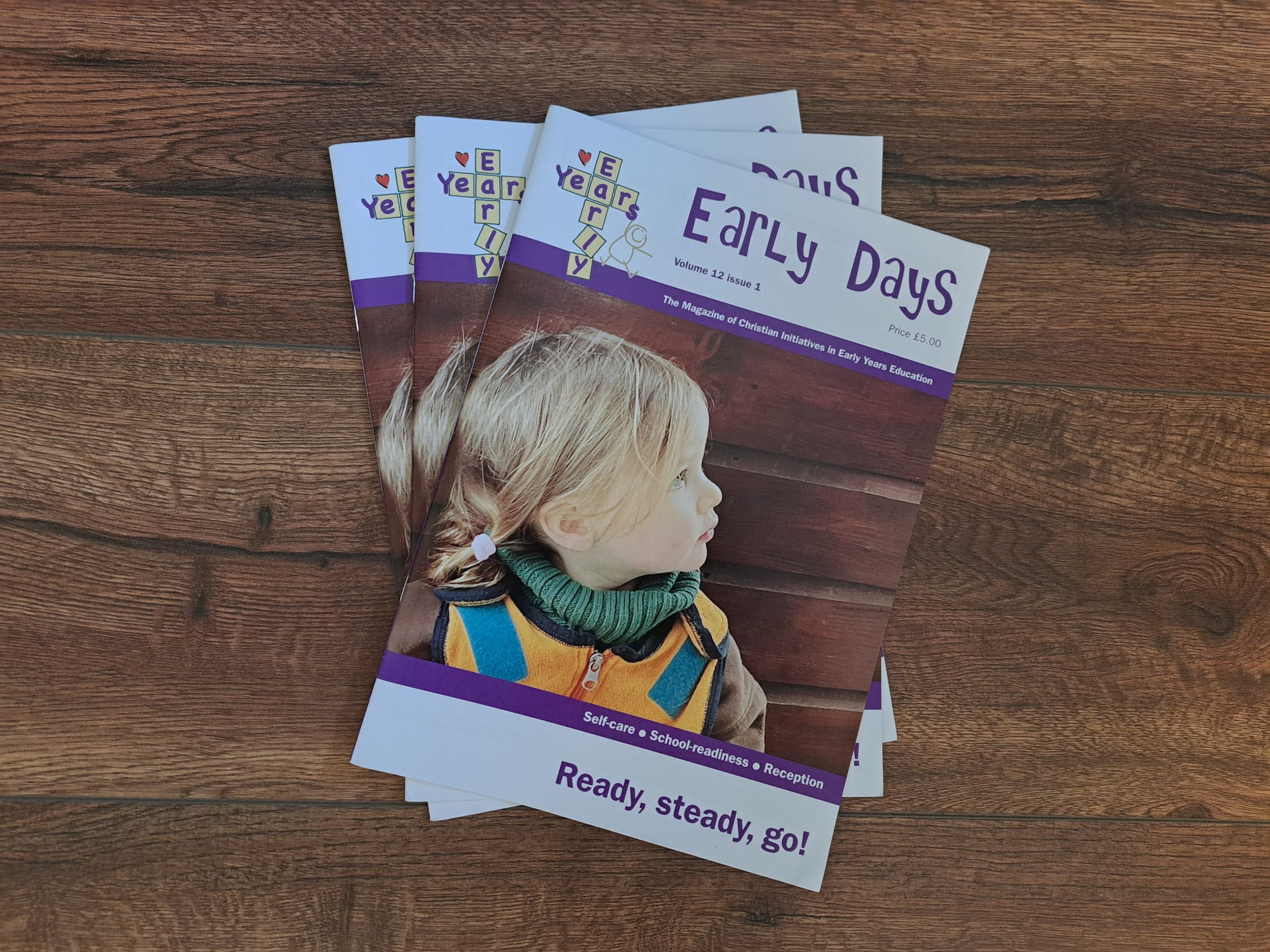 early days magazine ready, steady, go
